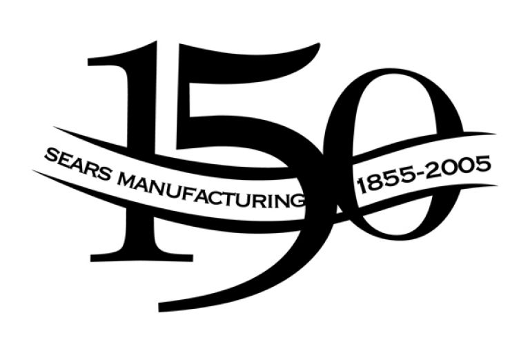 Sears History Photo. Picture of Sears 150 year logo.